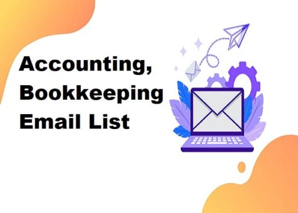 Accounting, Bookkeeping Consumer Email List