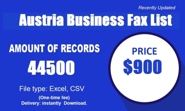 Austria Business Fax List