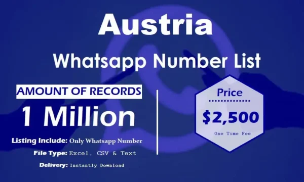 Austria Whatsapp Resource 50K