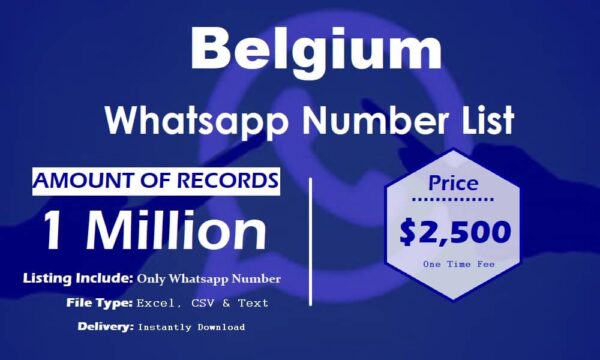 Belgium Whatsapp Resource 5 Million