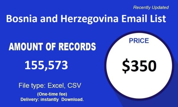 500K Test  Bosnia-and-Herzegovina Number Database