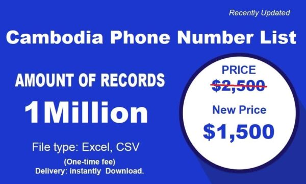 500K Test  Cambodia Number Database