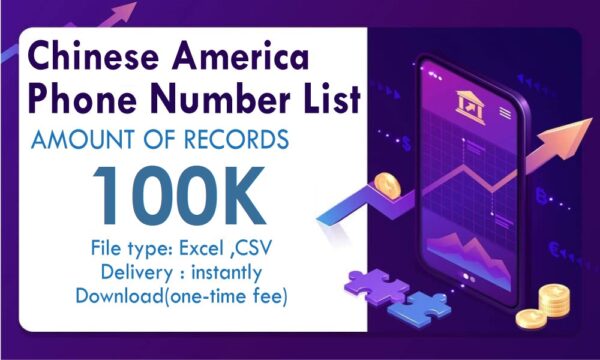 Chinese American Number Database Trail order