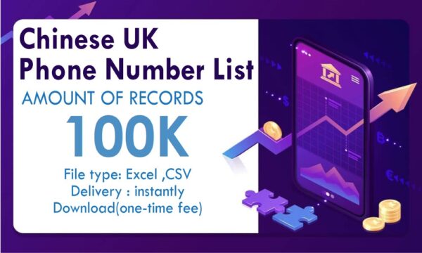 Chinese UK Number Database Business Order