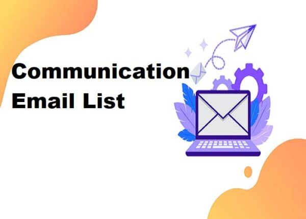 Communication Consumer Email List