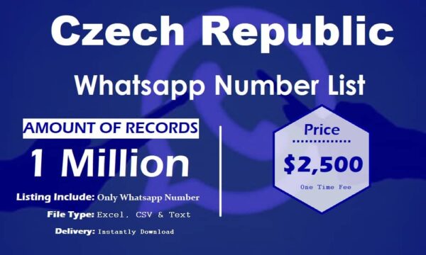 Czech Republic Whatsapp Resource 100K