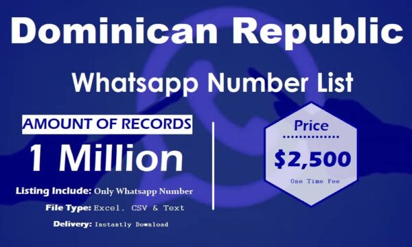 Dominican Republic Whatsapp Resource 100K