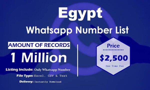 Egypt Whatsapp Resource 3 Million