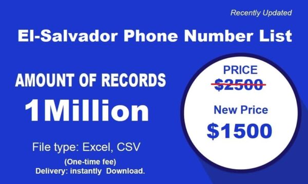 500K Test  El-Salvador Number Database