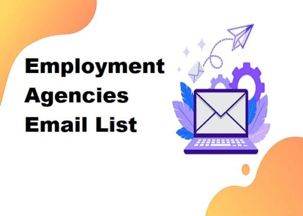 Employment Agencies Consumer Email List