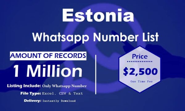 Estonia Whatsapp Resource 5 Million