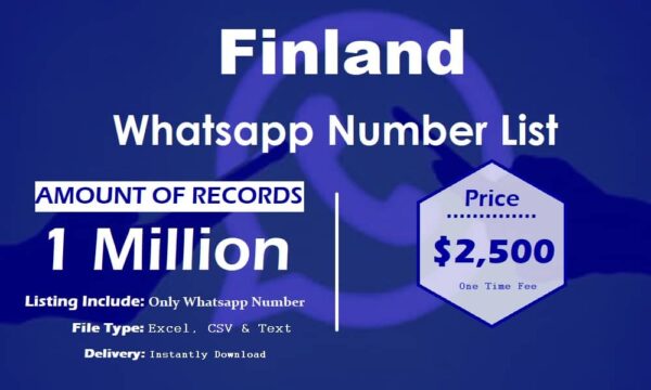 Finland Whatsapp Resource 1 Million