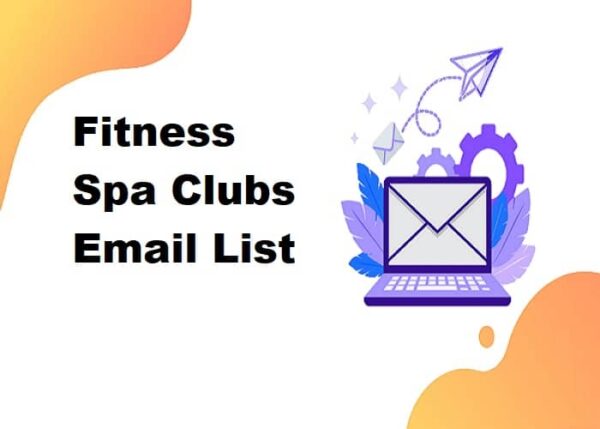 Fitness Spa Clubs Consumer Email List