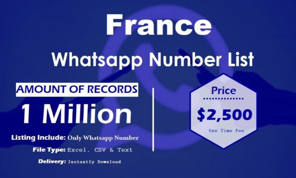 France Whatsapp Resource 100K