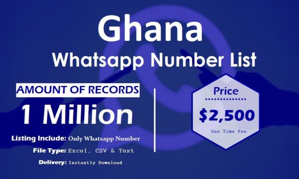 Ghana Whatsapp Resource 100K