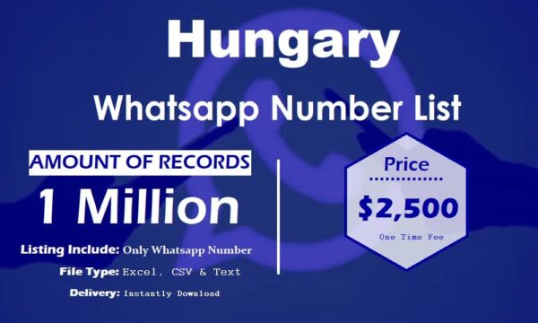 Hungary Whatsapp Resource 1 Million