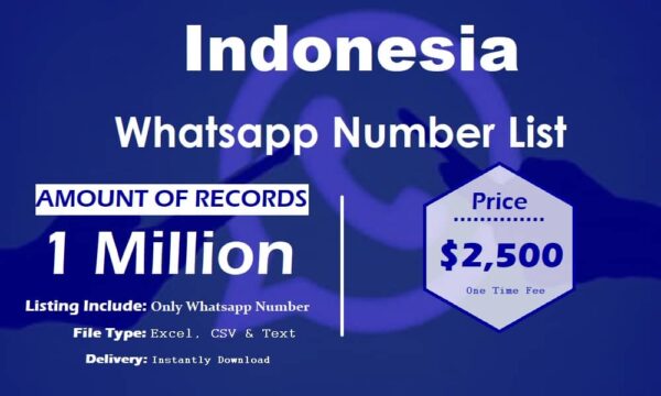 Indonesia Whatsapp Resource 50K