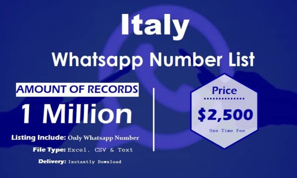 Italy Whatsapp Resource 50K