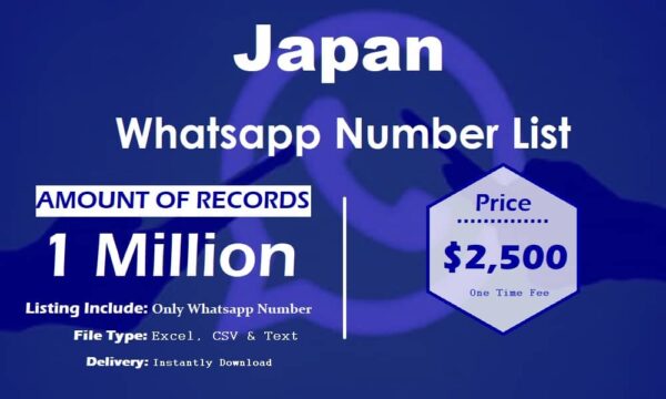 Japan Whatsapp Resource 100K