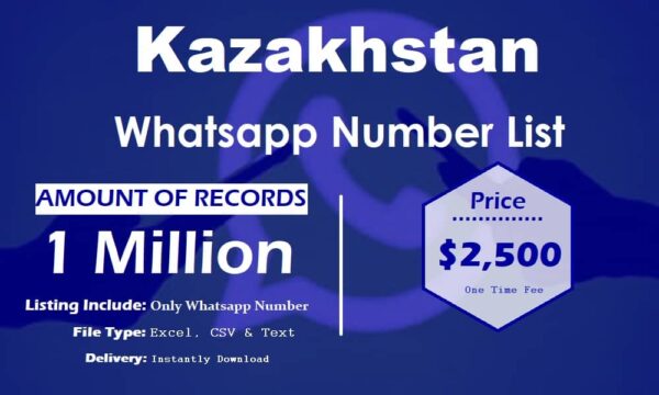 Kazakhstan Whatsapp Resource 1 Million