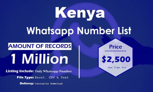 Kenya Whatsapp Resource 50K