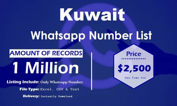 Kuwait Whatsapp Resource 1 Million