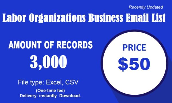 Organizations Business Consumer Email List