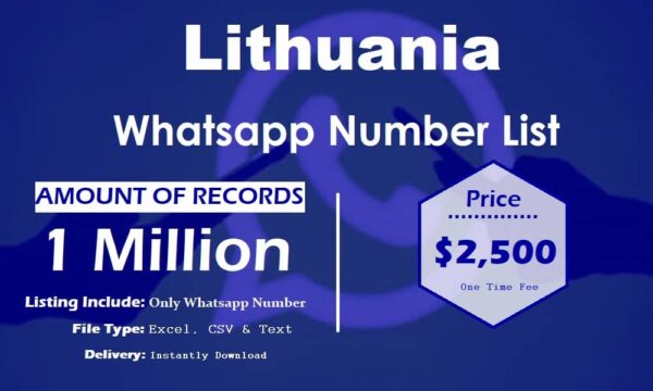 Lithuania Whatsapp Resource 3 Million