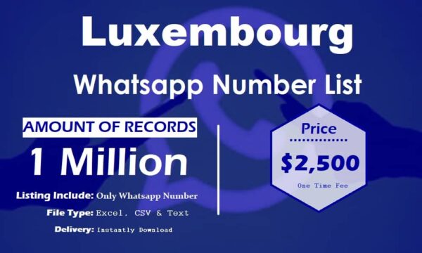 Luxembourg Whatsapp Resource 100K