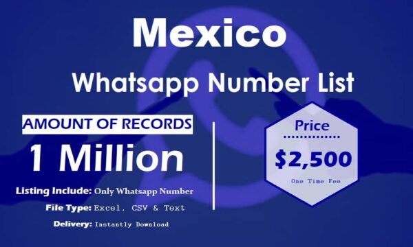 Mexico Whatsapp Resource 500K