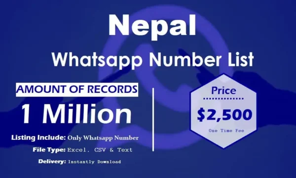 Nepal Whatsapp Resource 100K