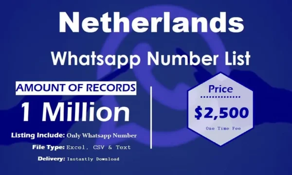 Netherlands Whatsapp Resource 3 Million