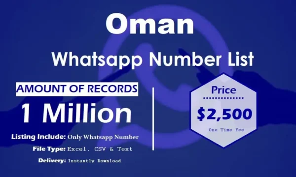 Oman Whatsapp Resource 500K