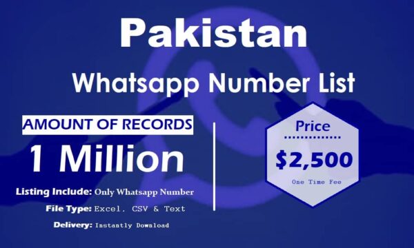 Pakistan Whatsapp Resource 100K