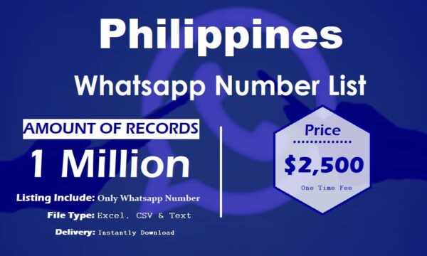 Philippines Whatsapp Resource 500K