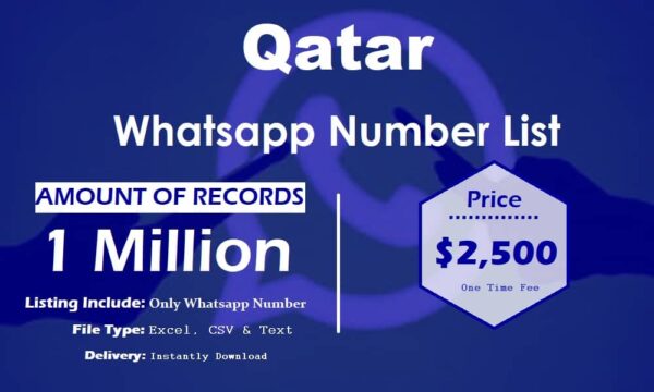 Qatar Whatsapp Resource 500K