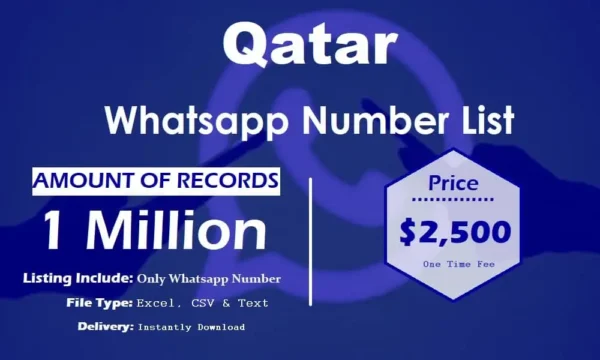 Qatar Whatsapp Resource 3 Million