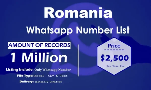 Romania Whatsapp Resource 100K