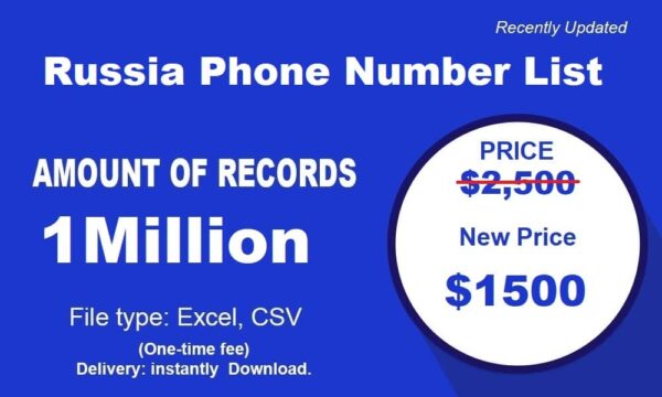 1 Million Full  Russia Number Database