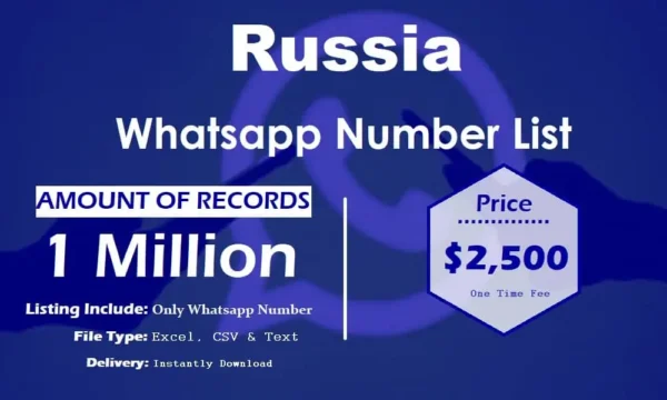 Russia Whatsapp Resource 50K