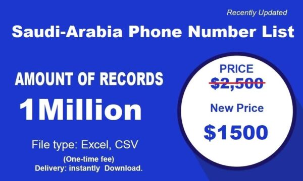 500K Test  Saudi-Arabia Number Database