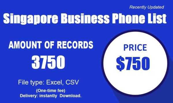 Singapore Business Number Database