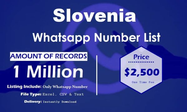 Slovenia Whatsapp Resource 500K