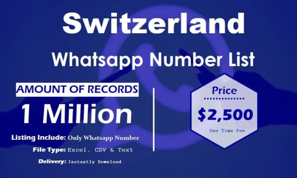 Switzerland Whatsapp Resource 500K