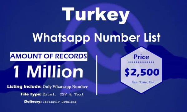 Turkey Whatsapp Resource 1 Million