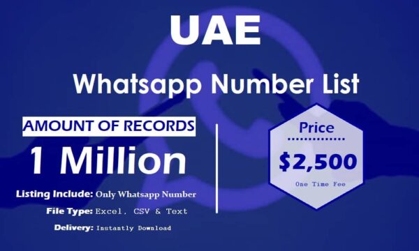 UAE Whatsapp Resource 3 Million