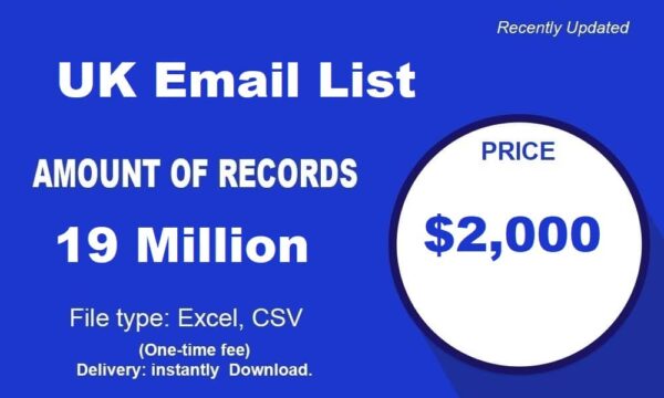 Uk Business Consumer Email List