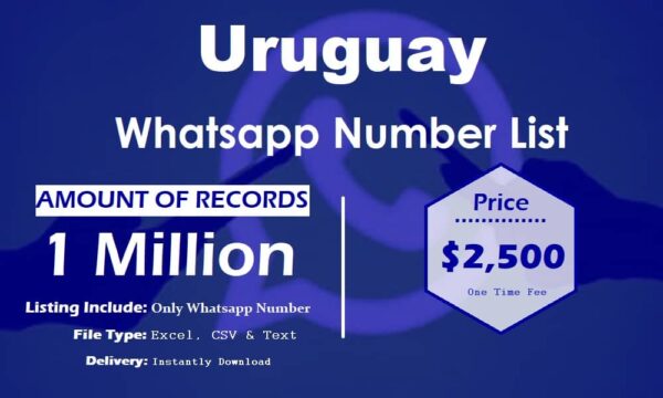 Uruguay Whatsapp Resource 50K