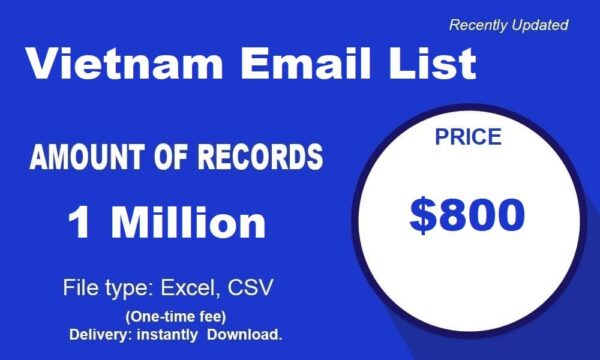 Vietnam Consumer Consumer Email List