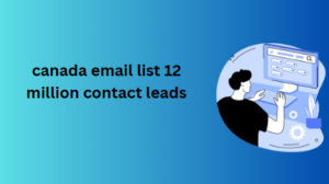 canada email list 12 million contact leads